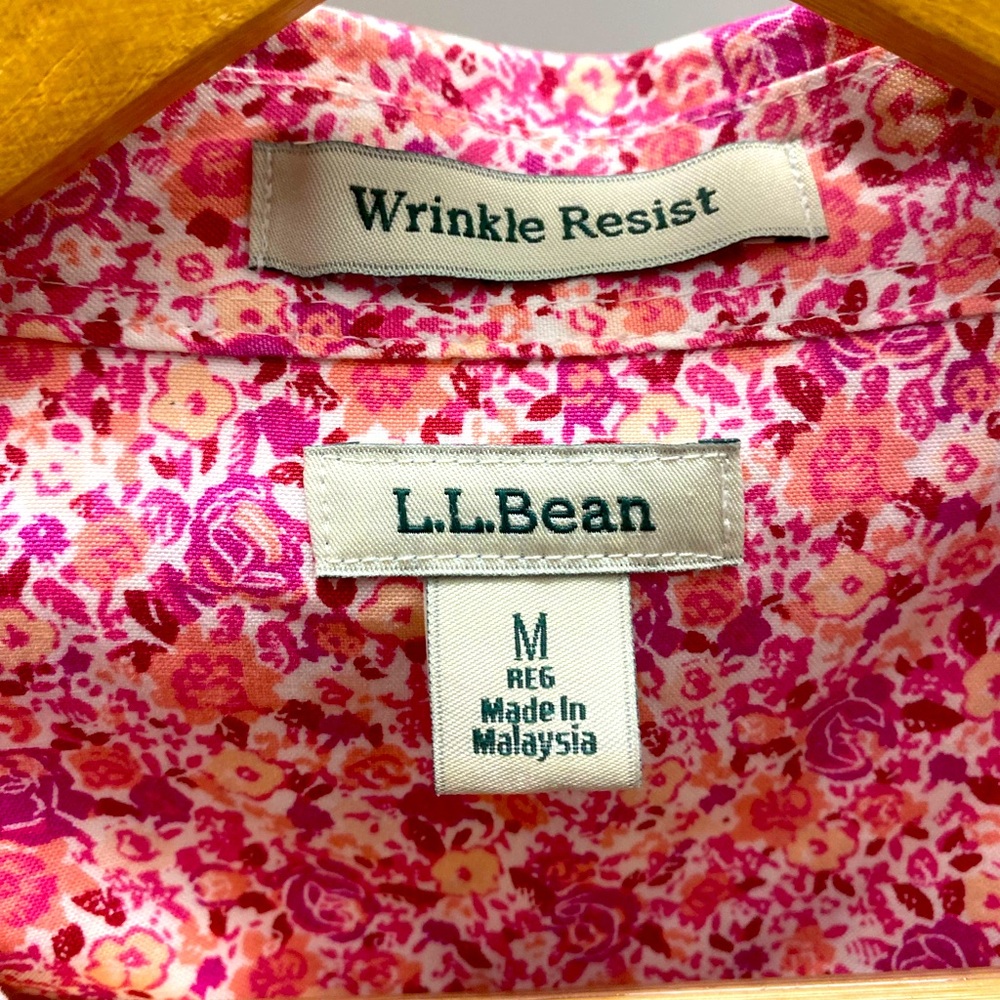 L.L. Bean Button Down Blouse